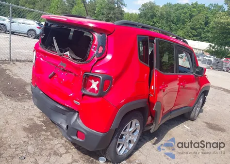 2016 Jeep Renegade Latitude из США, поврежденный, VIN ZACCJABT4GPD94548